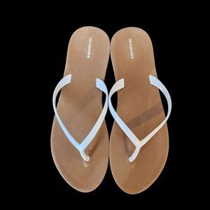 Okabashi Lightweight Recycled Flip Flops Mens SZ 11 Beach Vacation Resort Summer